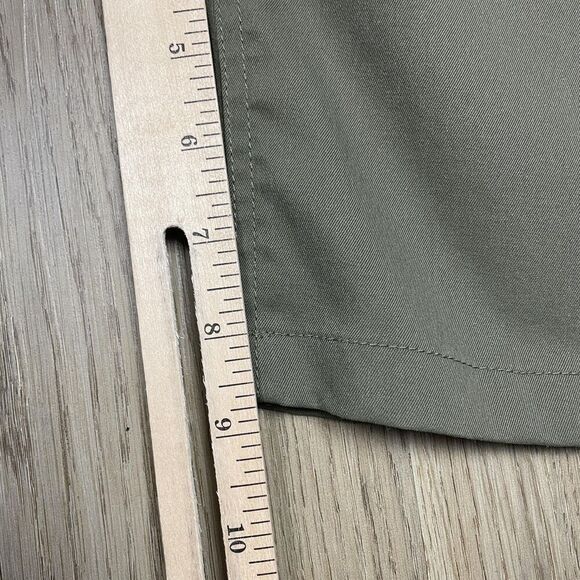 Proof Shorts Mens 32 Green Performance Chino Quick Dry Stretch Casual Outdoor - Picture 9 of 10